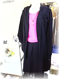 ユニクロで決めたマルシェ服と変な神様(*'ω'*)