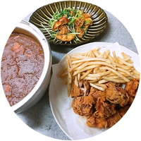 伊東家の食卓～唐揚げレシピ～でうまうま晩ごはん♡