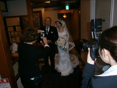 しゅんくんとみわちゃんの結婚式