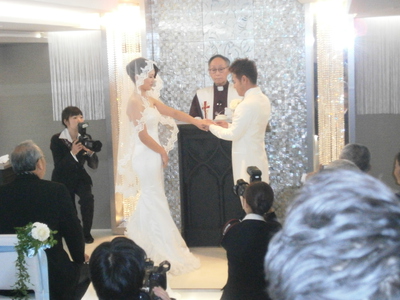 しゅんくんとみわちゃんの結婚式