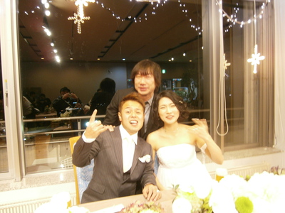 しゅんくんとみわちゃんの結婚式