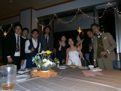 しゅんくんとみわちゃんの結婚式