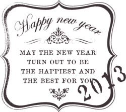 happy new year!