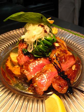 極上！飛騨牛とび肉のステーキ