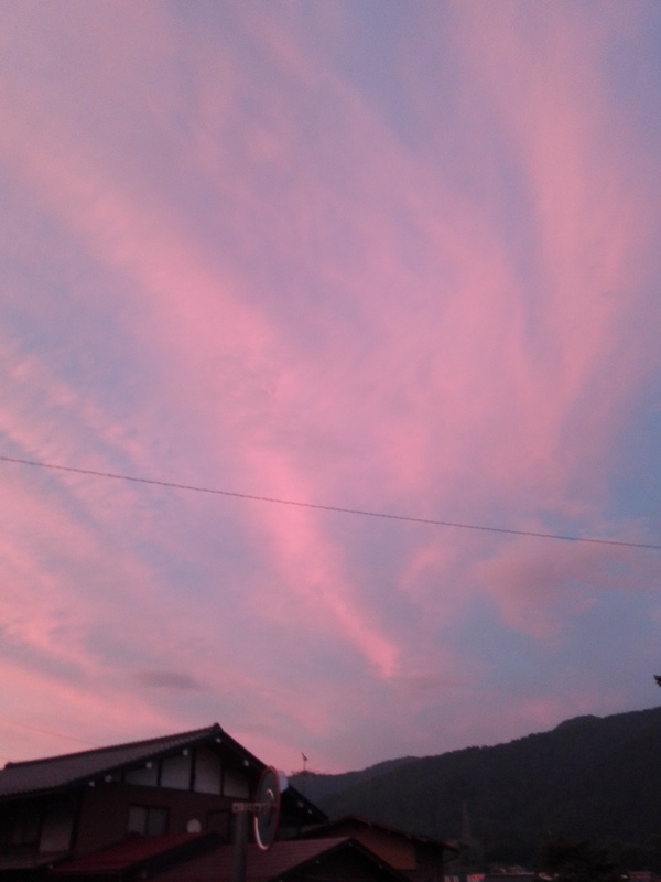 夕焼け