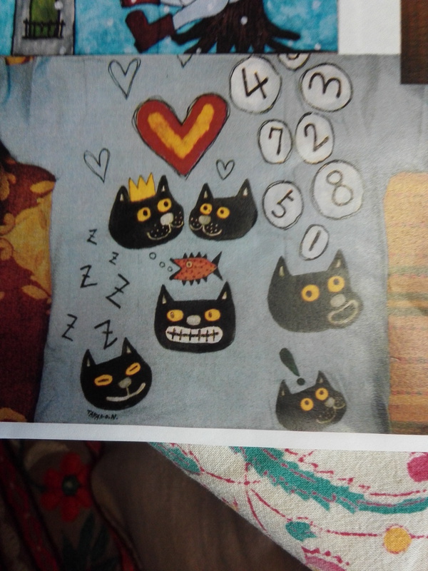 長嶋貴子作品クエッション？猫