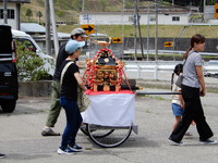 今日は「松之木町」のお祭り！！