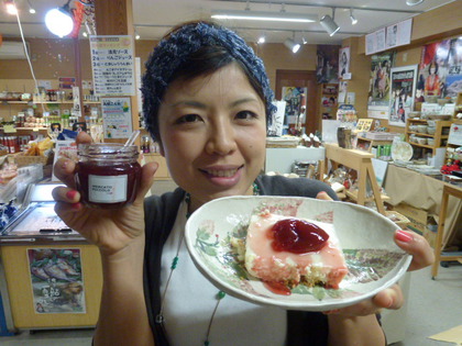 豆腐のレアチーズケーキ　その②