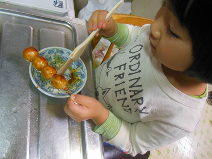 玄米だんご☆しょうゆ餅☆