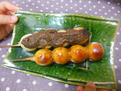 玄米だんご☆しょうゆ餅☆