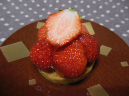 簡単♪いちごタルト
