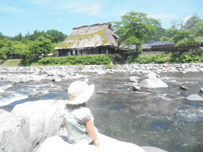 夏の荘川町へドライブ♪