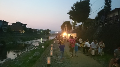 川床楽しまナイト！今夜も開催☆