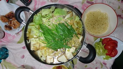 今夜はもつ鍋☆
