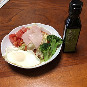 今朝の朝食から