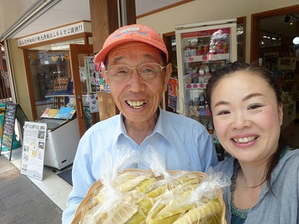 みづの荘さん人気のたけのこ水煮入荷☆