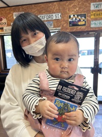 かわいいお客様のご来店(*´꒳`*)