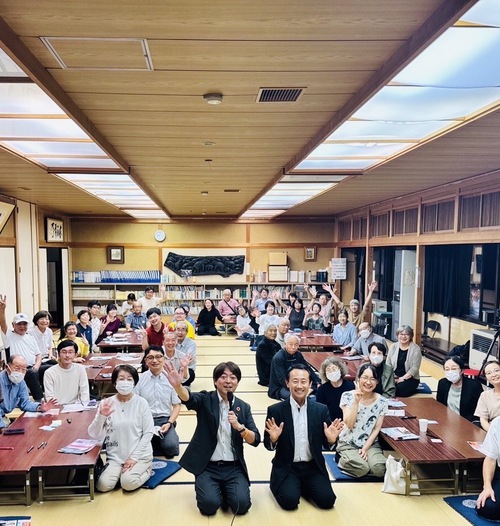 タウンミーティング　ゲスト江崎よしひでさん