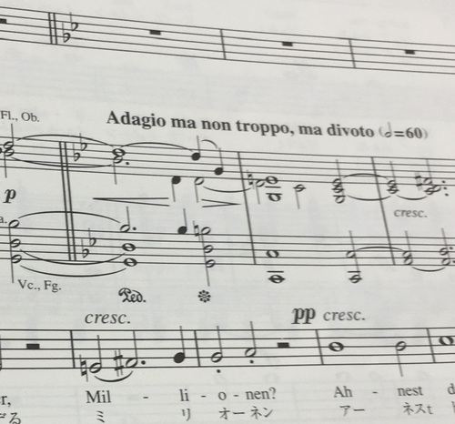 Adagio ma non troppo, ma divoto ♪=60