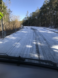 油断大敵、まさかの積雪⁉︎ 2017/10/31 17:52:54