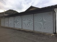 賃貸ガレージのシャッター塗装工事の紹介 2019/05/06 17:41:07