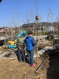 飛び石を配置してます 2022/04/08 10:47:30