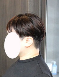 刈り上げ女子