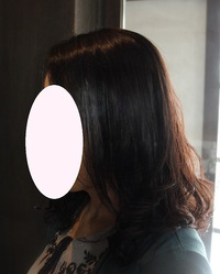 顔周りの強めの癖とストデジ