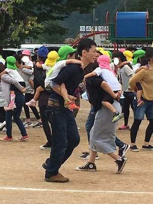 国府保育園の運動会