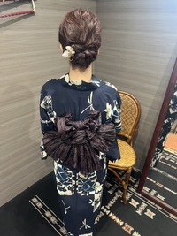 浴衣着付け