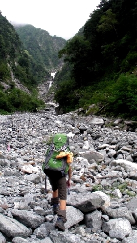 3000m峰21座制覇【南岳～中岳～大喰岳～槍ヶ岳】　1日目