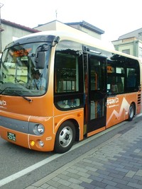 初！まちなみバス