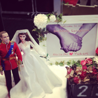 結婚式に出席♡