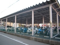 バイクの駐車場☆