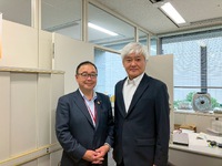 副議長就任 挨拶回り（東京）