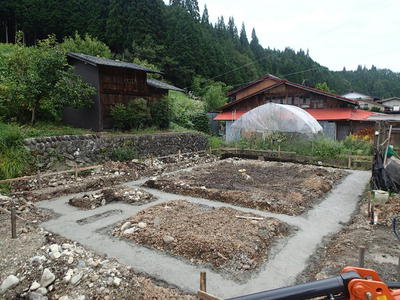 田口建築と浅野鉄筋【農機具庫建築】