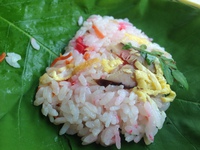 朴葉寿司！今日は田植え準備『代かき』