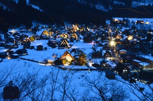 「白川郷ライトアップバス」今年も運行します！