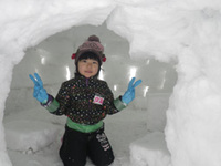 森の雪遊びランド☆