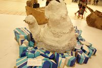 金沢エコフェスタ２０１４　レポート段ボール芸術作品編② 2014/11/13 13:39:46