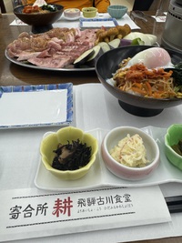 寄合所で焼肉！