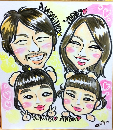 NEWフライヤー☆！&くみこ似顔絵