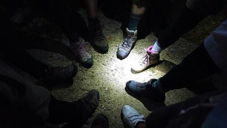 各務原権現山ナイトハイク