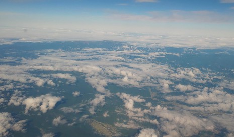 上空から立山