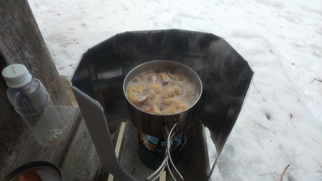 城山で味ご飯