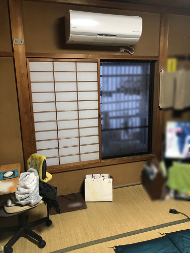 和室から洋室