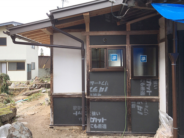 工事進行中！寒いトイレをリフォーム