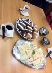 夜はサンドイッチ♪　朝はカービングΣ(ﾉ∀｀*)