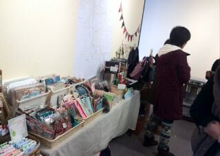 『hand made　market in　彩り館』明日も開催！(^^)