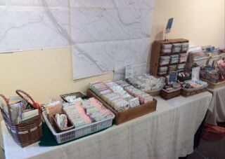 『hand made　market in　彩り館』明日も開催！(^^)